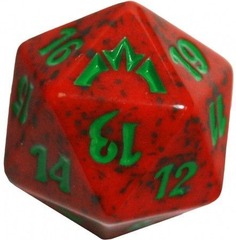 MTG Spin Down Life Counter D20 Dice Gatecrash Gruul